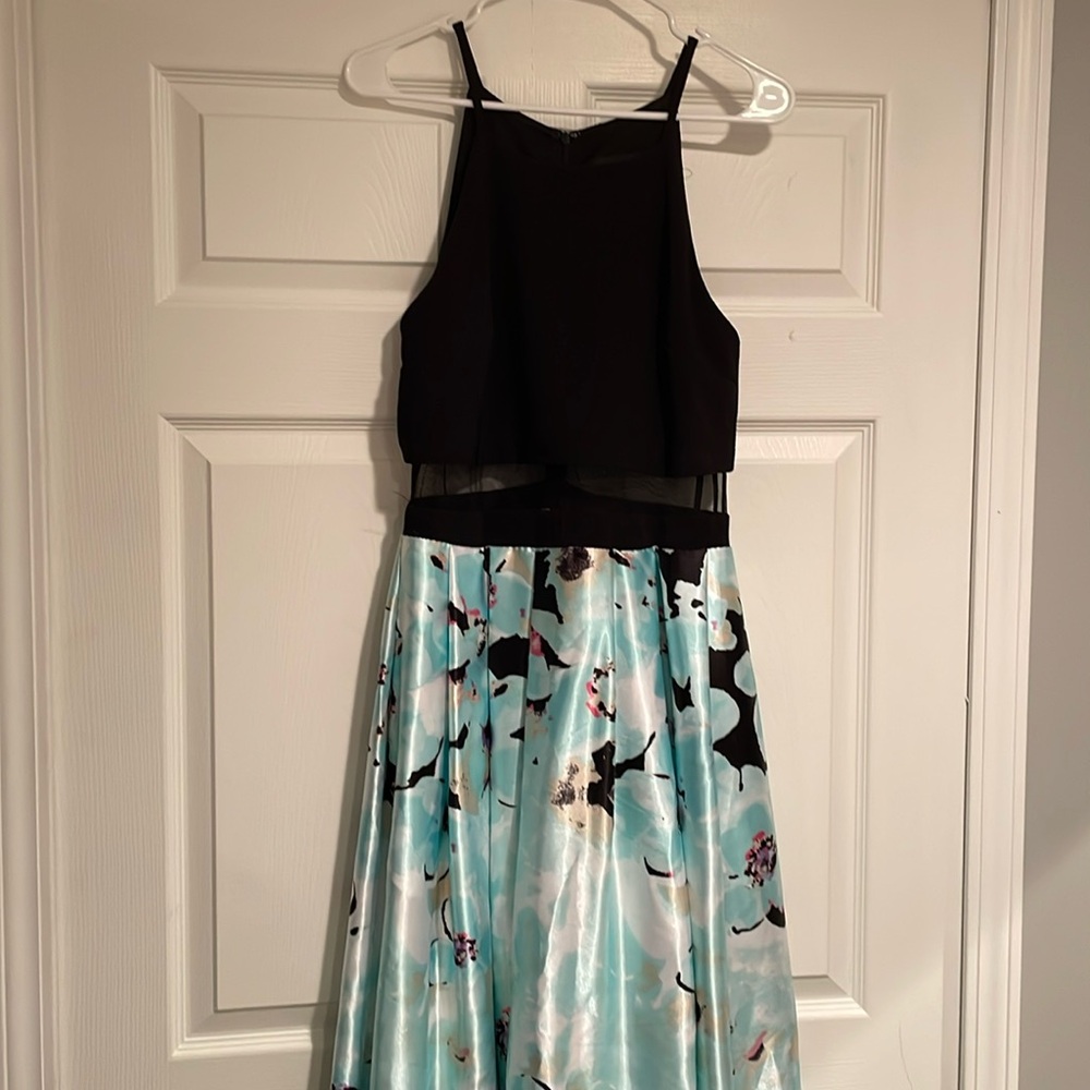 Floor Length Floral Dress